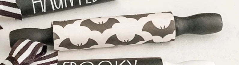 Haunted Spooky Mini Rolling Pin Set