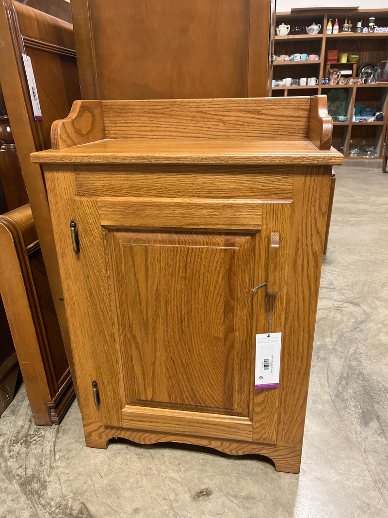 Solid Oak Cabinet (small)