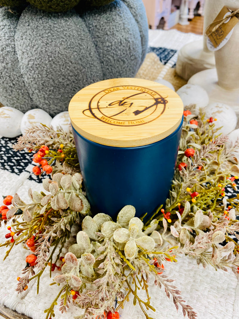 Handmade Scented Candle - Blueberry Pumpkin