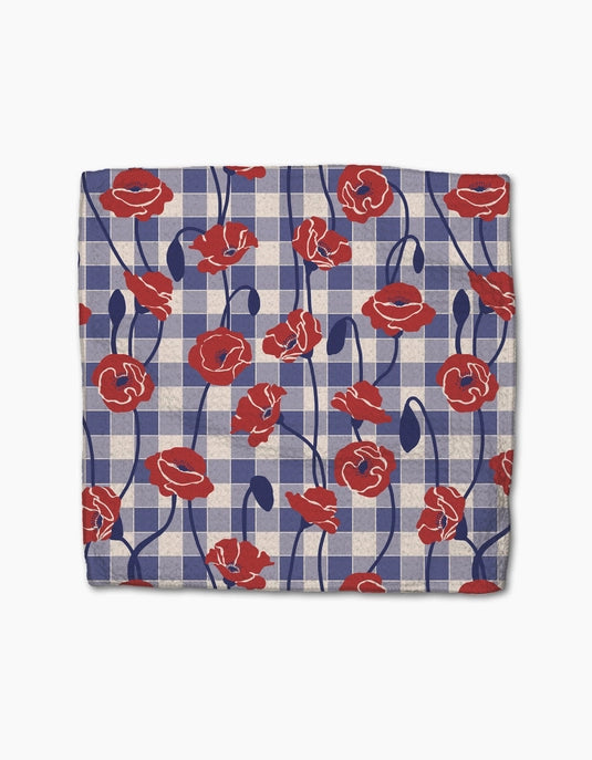 Geometry Dishcloth Set - Forever Free Poppies
