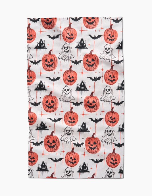 Geometry Tea Towel - Halloween Is Here