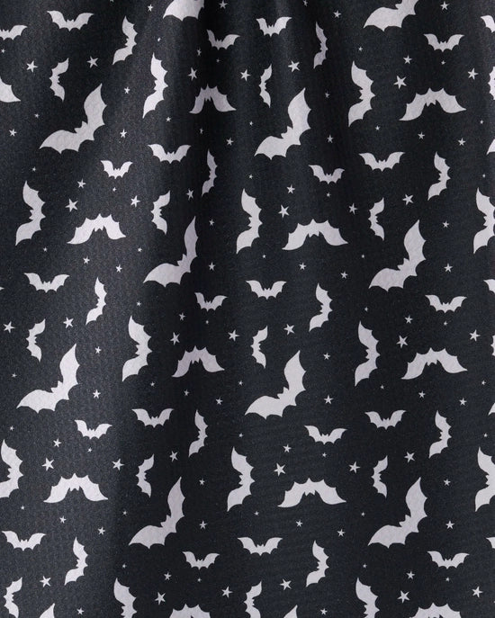 Geometry Tea Towel - Batty Night Black