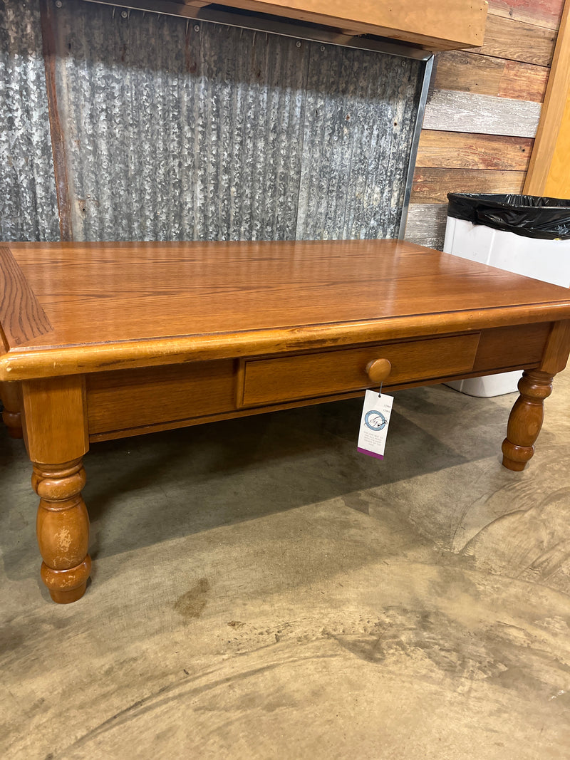 Round Knob Coffee Table