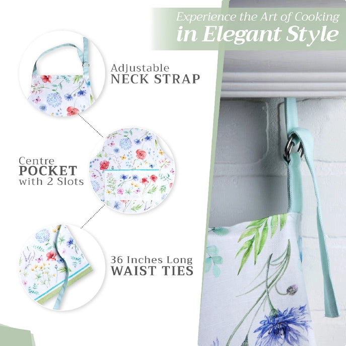 Cotton Apron - Just Floral