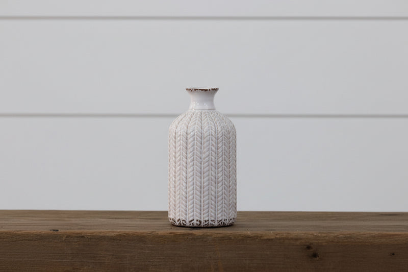 Textured Pattern Vase