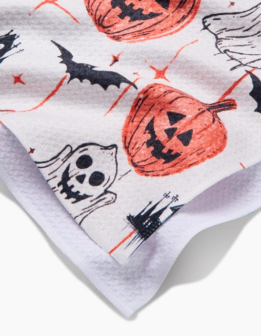 Geometry Tea Towel - Halloween Is Here