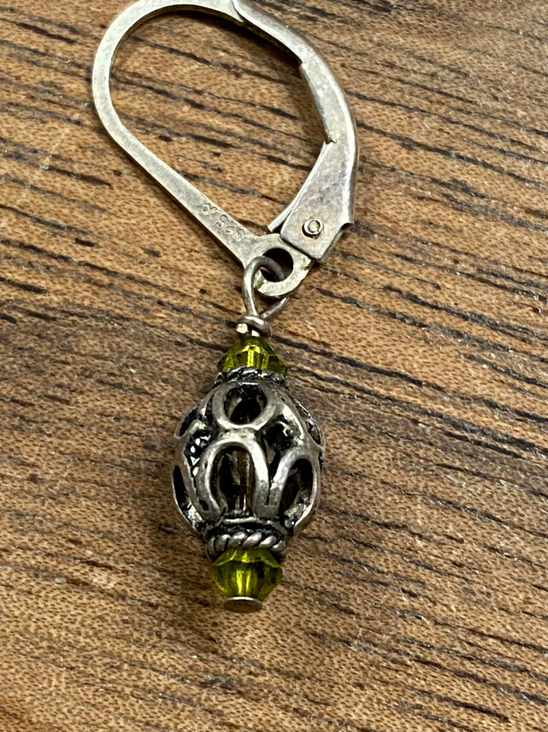 Sterling Silver Filigree Earrings