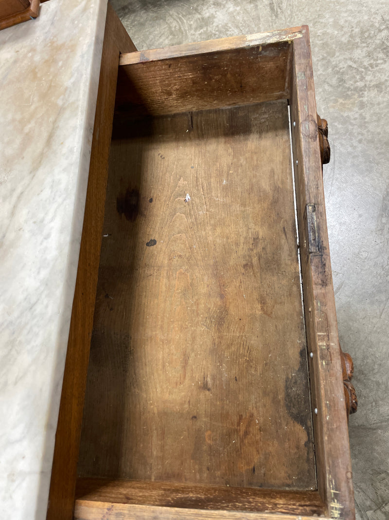 Marble Top Washstand Acorn Handles