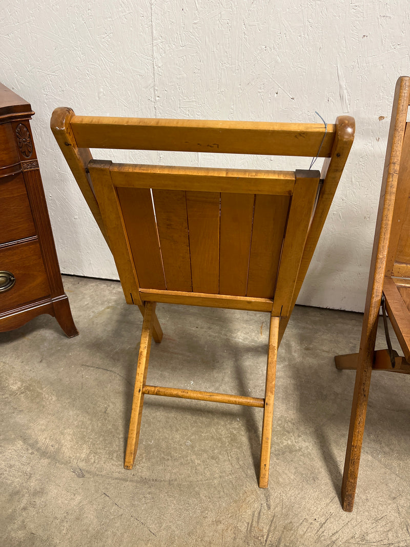 Wooden Folding Chair