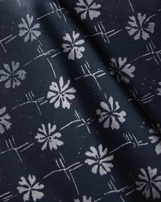 Geometry Table Runner - Bonnie Indigo