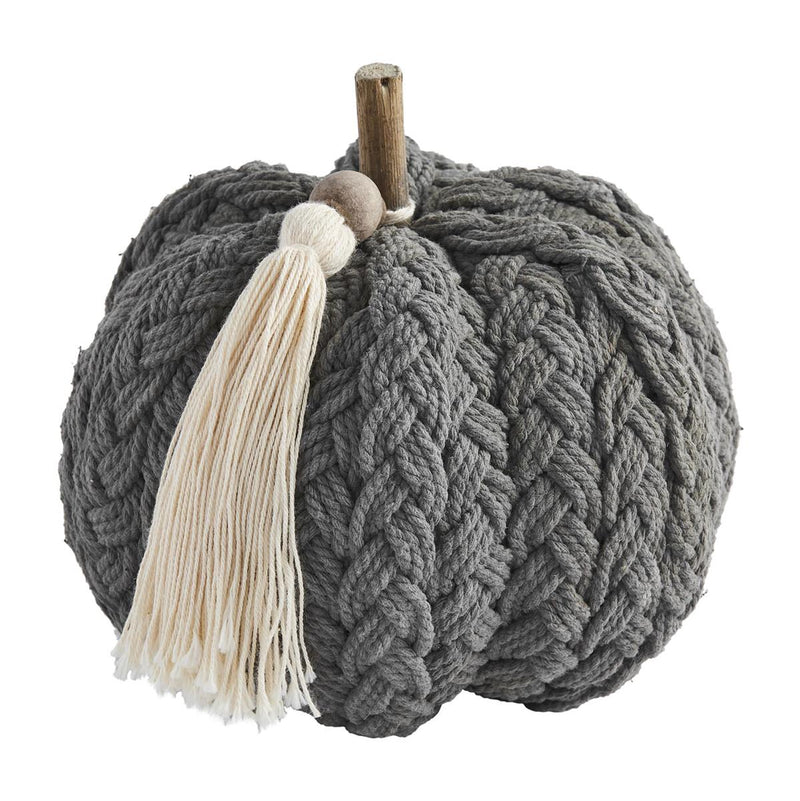 BRAIDED ROPE PUMPKINS