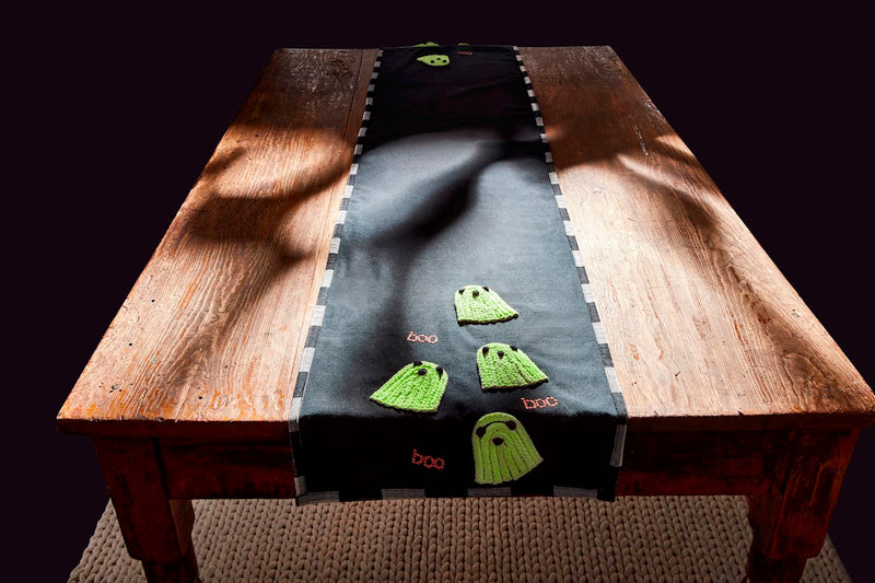 Glow Ghost Table Runner