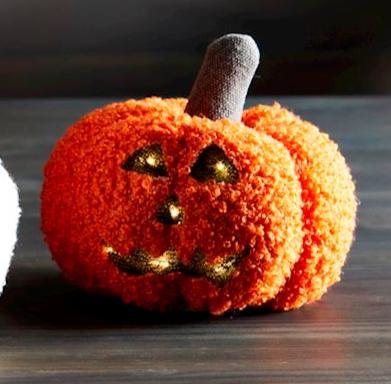 Mini Shearling Pumpkin