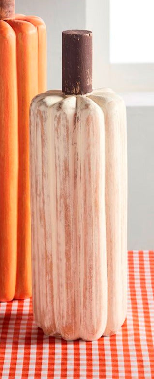 Wooden Pumpkin Sitter