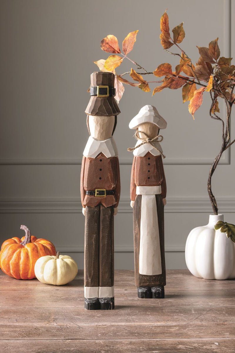 Wood Pilgrim Sitter