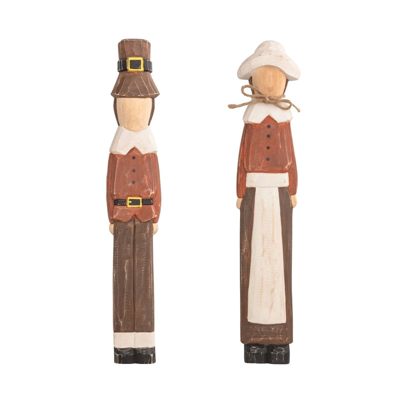Wood Pilgrim Sitter