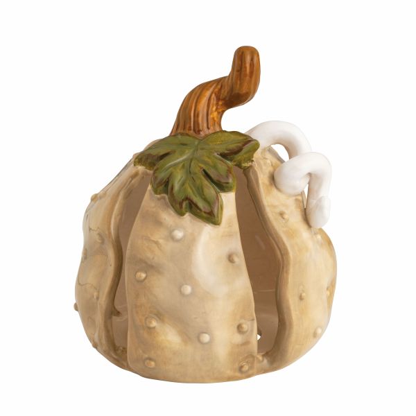 Textured Stoneware Pumpkin