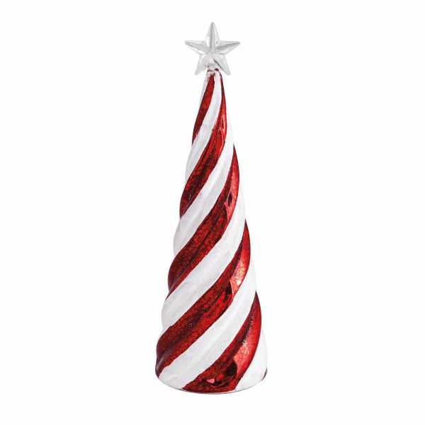 Candy Cane Glass Tree