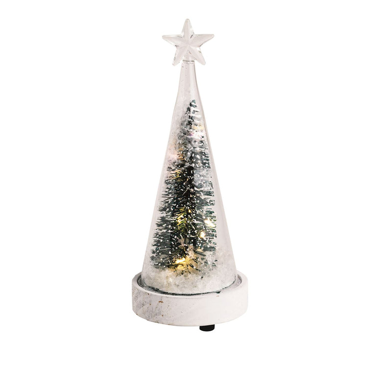 Light Up Tree Scene Sitter