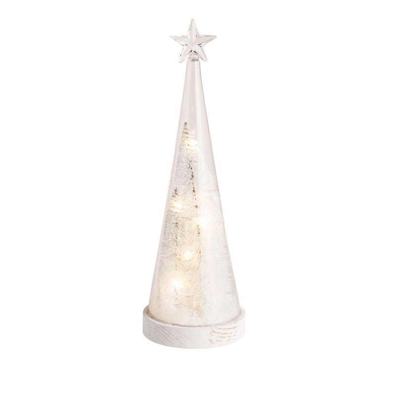 Light Up Tree Scene Sitter