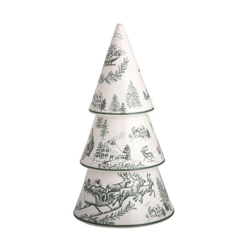 Green Toile Tree Sitter