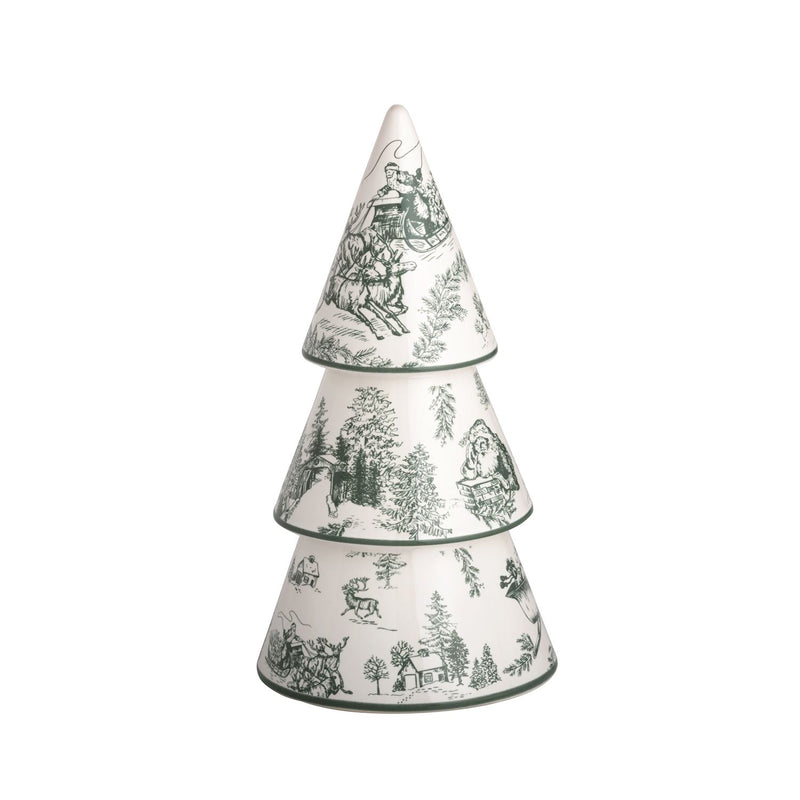 Green Toile Tree Sitter