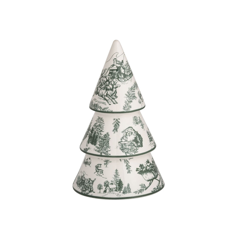 Green Toile Tree Sitter