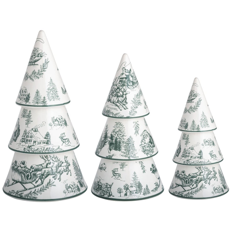 Green Toile Tree Sitter