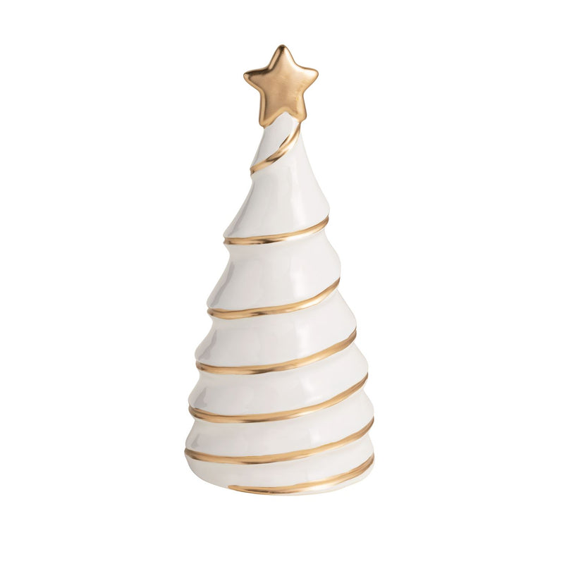 Gold Ceramic Tree Sitter