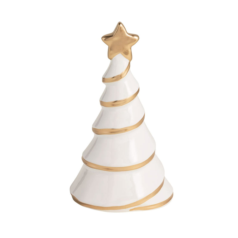 Gold Ceramic Tree Sitter