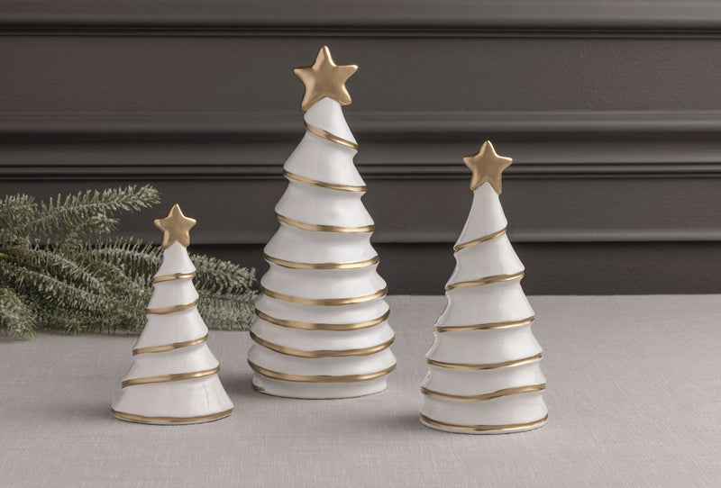 Gold Ceramic Tree Sitter