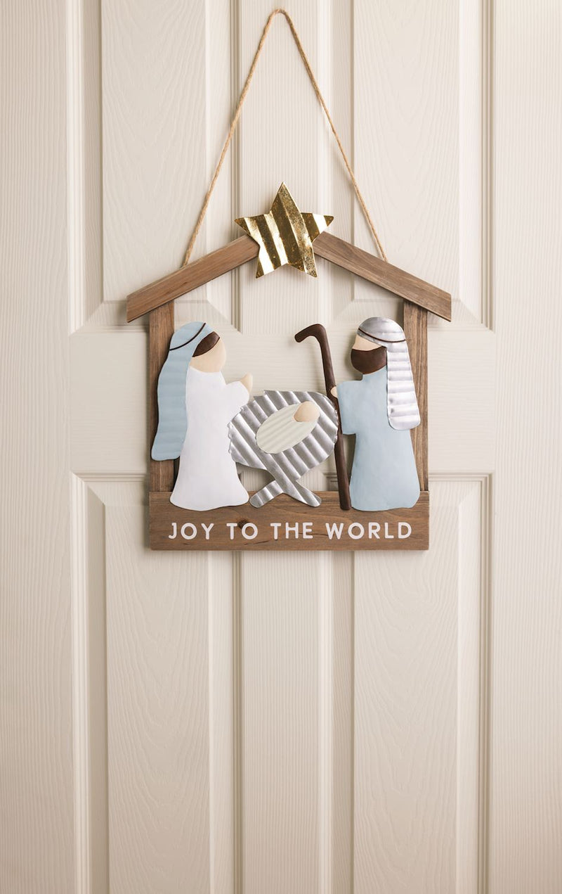 Nativity Door Hanger