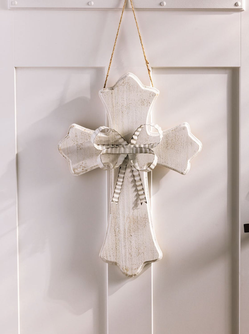 Wood Cross Door Hanger