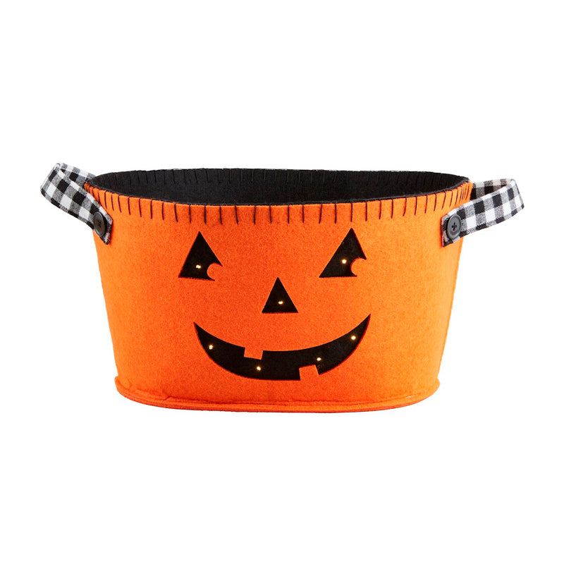 Reversible Felt Halloween Bucket