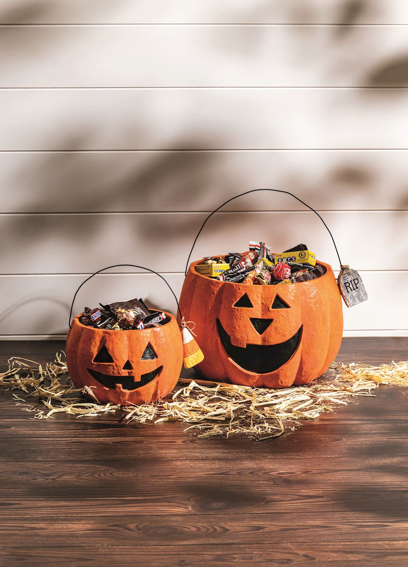 Jack O'Lantern Treat Bucket