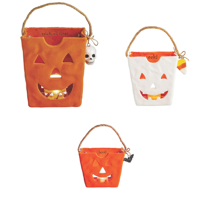 Ceramic Treat Bag Lantern