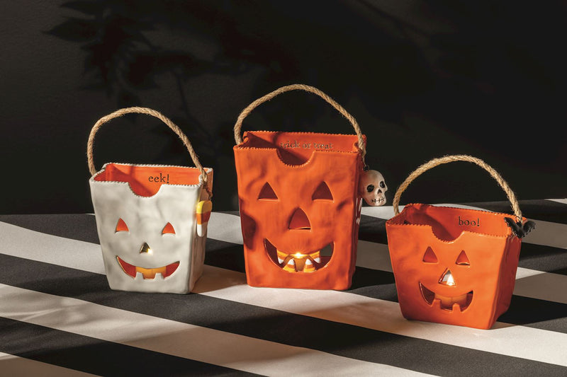 Ceramic Treat Bag Lantern