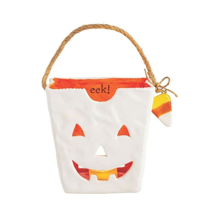 Ceramic Treat Bag Lantern