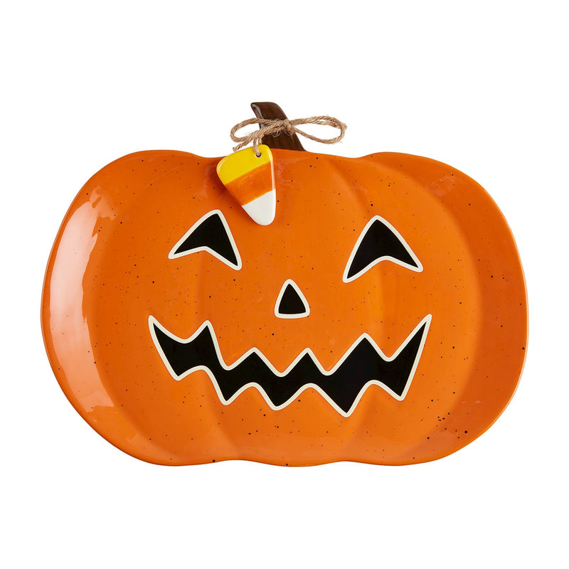 Jack O'Lantern Glow Platter