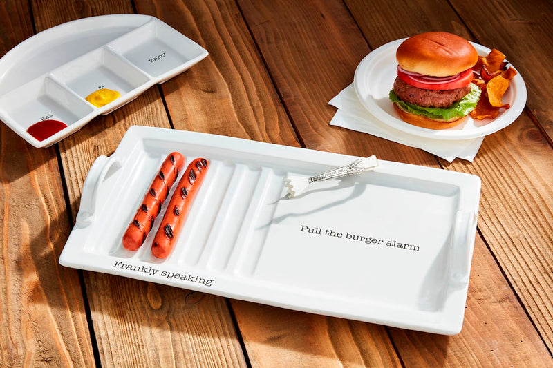 Burger Hot Dog Platter