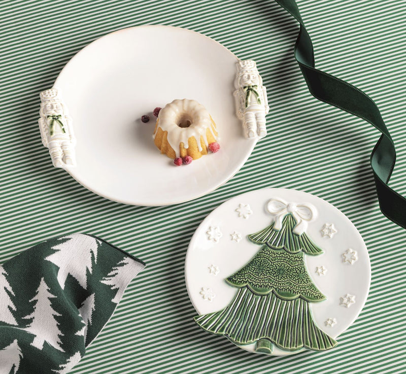 White Christmas Nested Platter Set