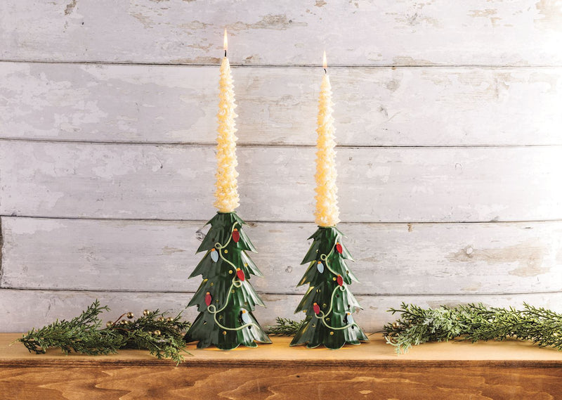 Light Up Tree Taper Holder