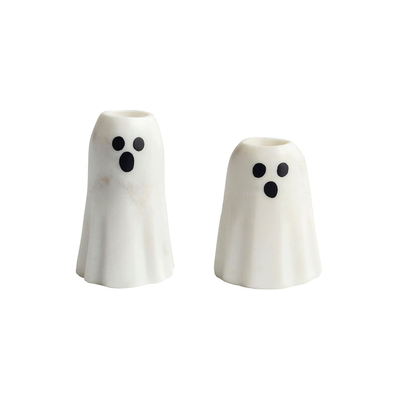 Ghost Marble Taper Holder