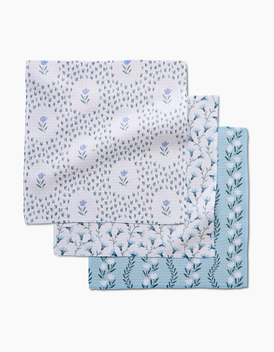 Geometry Dishcloth Set - Trailing Farmhouse Florals