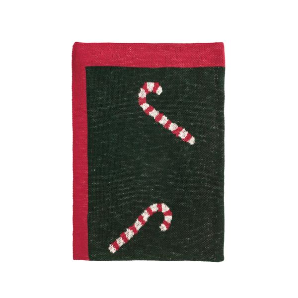 Knit Christmas Throw