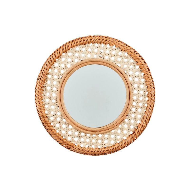 Rattan Woven Mirror