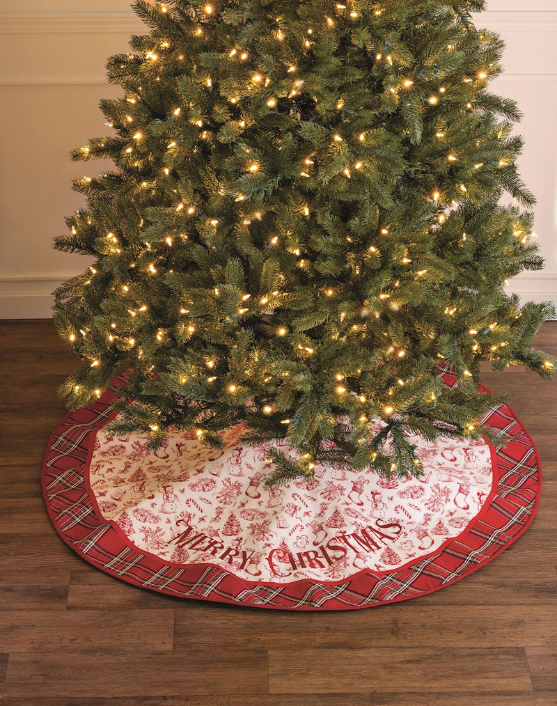 Toile Tree Skirt