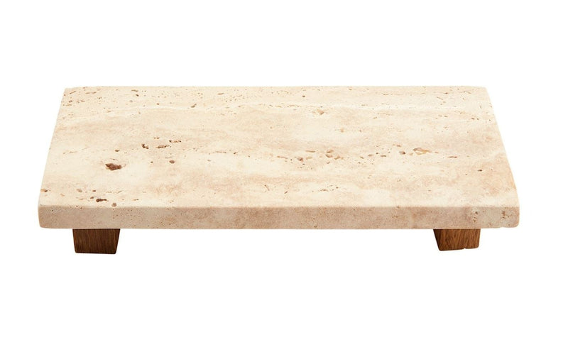 Stone Footed Tray