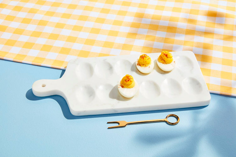Marble Devil Egg Board
