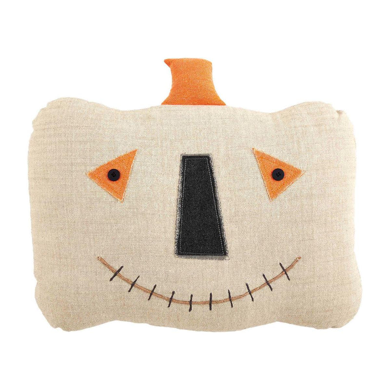 Button Jack-O-Lantern Pillow